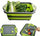 🥗 Collapsible Silicone Food Prep Station & Cutting Board Set
