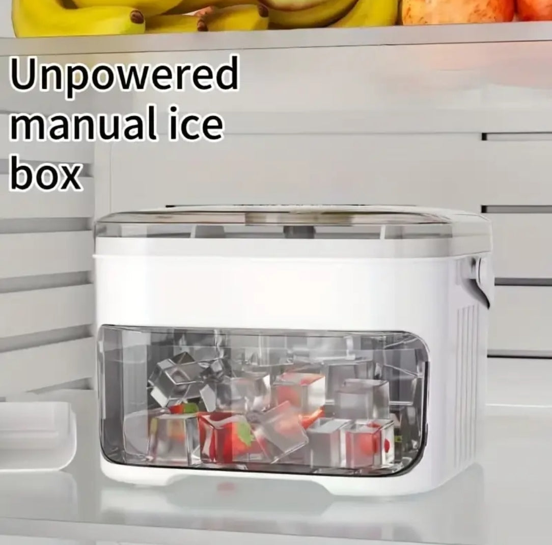 Premium Multi-Layer Ice Cube Maker & Fruit Storage Box