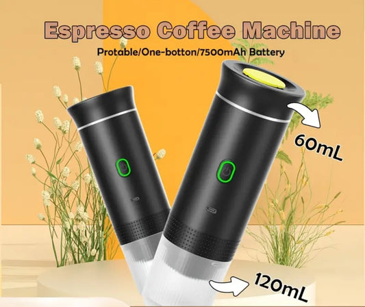 Rechargeable Capsule Based Mini Portable  Espresso Maker