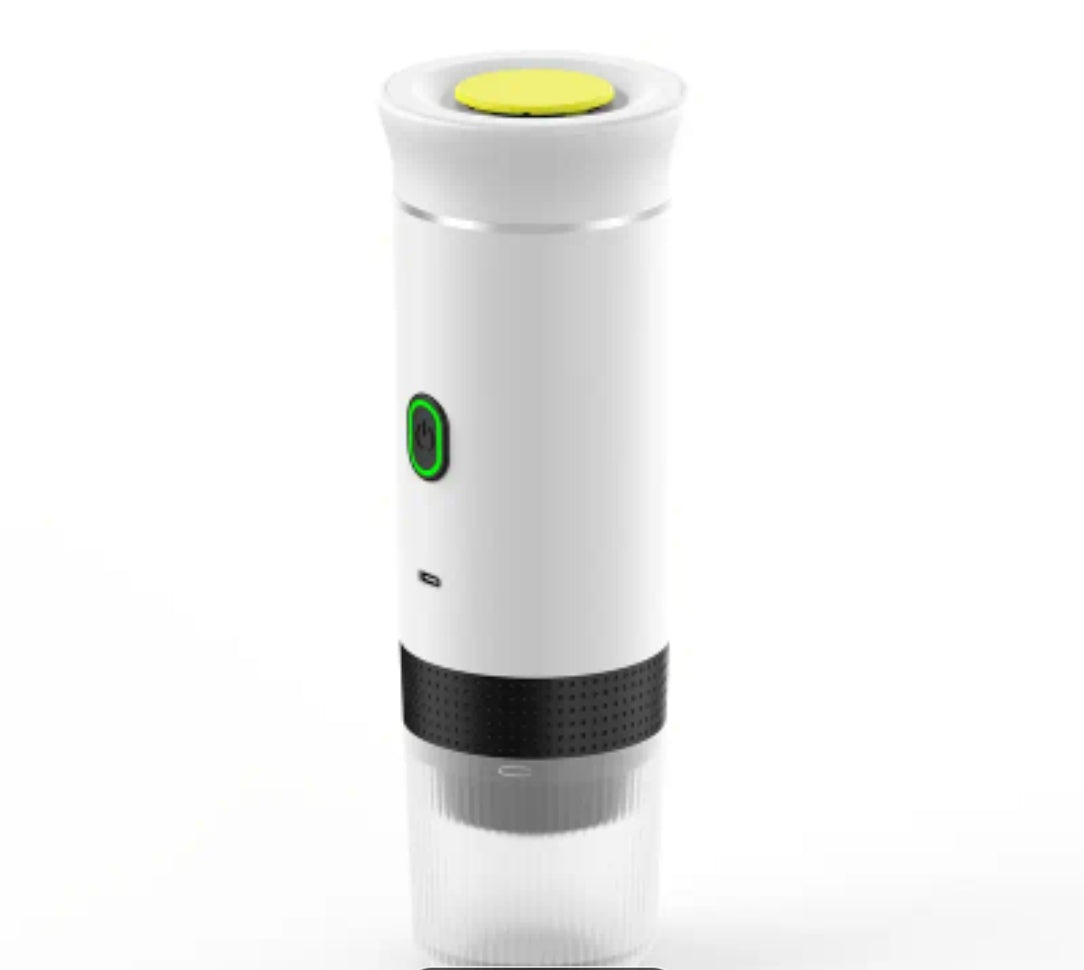 Rechargeable Capsule Based Mini Portable  Espresso Maker