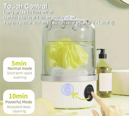 Portable Mini Washing Machine – Compact, Rechargeable & Travel-Ready Cleaner